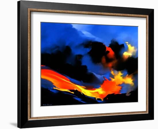 Fire Surf-Thomas Leung-Framed Giclee Print