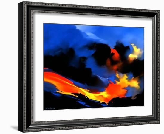 Fire Surf-Thomas Leung-Framed Giclee Print