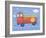 Fire Truck-Viv Eisner-Framed Art Print