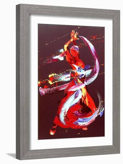 Fire-Penny Warden-Framed Giclee Print