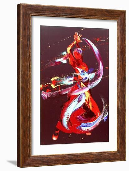 Fire-Penny Warden-Framed Giclee Print