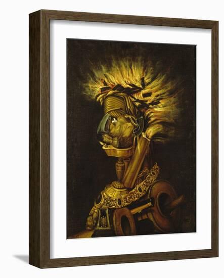 Fire-Giuseppe Arcimboldo-Framed Giclee Print