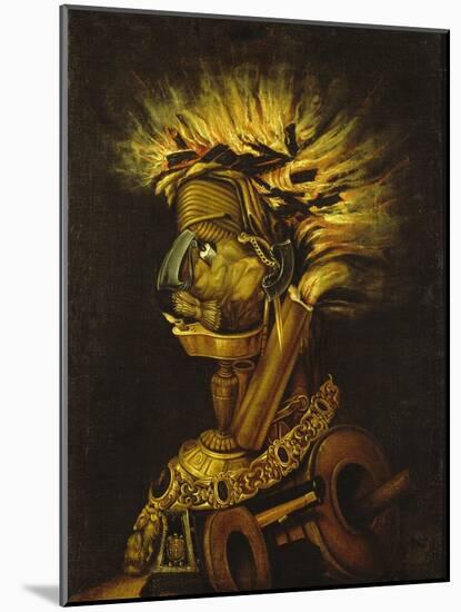 Fire-Giuseppe Arcimboldo-Mounted Giclee Print