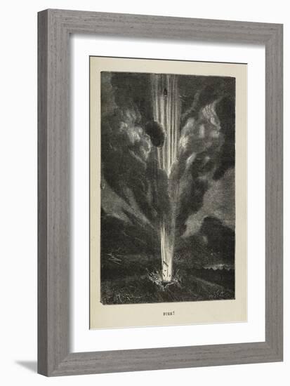 Fire-Jules Verne-Framed Giclee Print