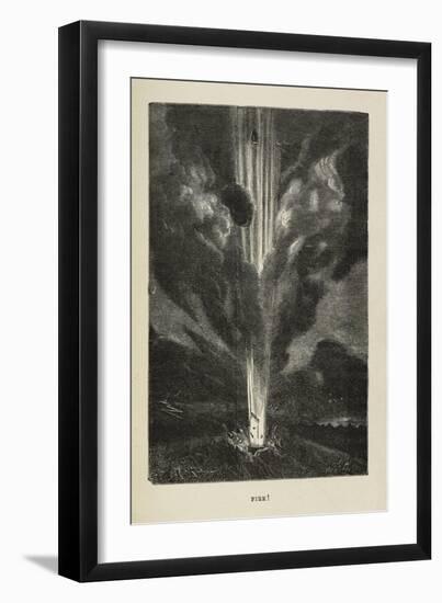 Fire-Jules Verne-Framed Giclee Print