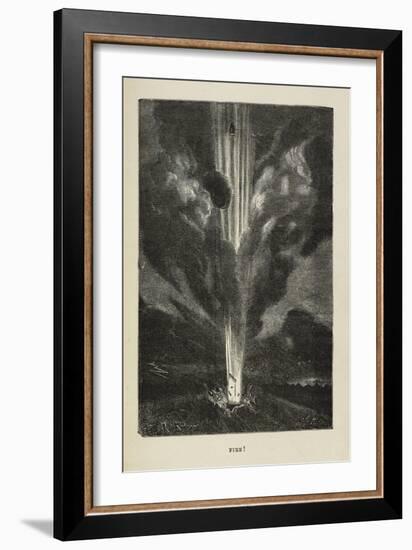 Fire-Jules Verne-Framed Giclee Print