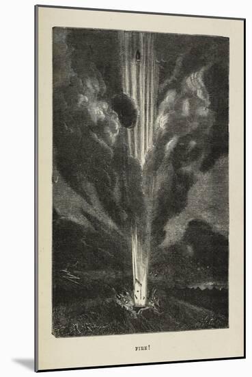 Fire-Jules Verne-Mounted Giclee Print