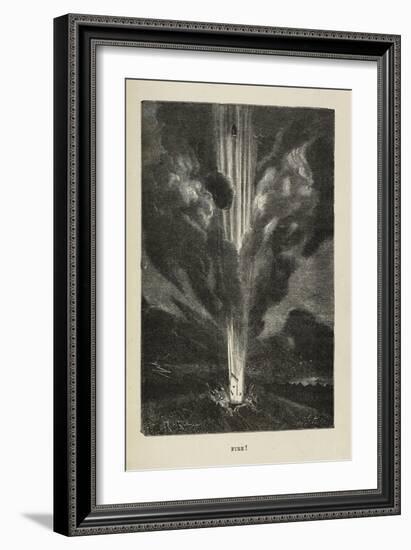 Fire-Jules Verne-Framed Giclee Print