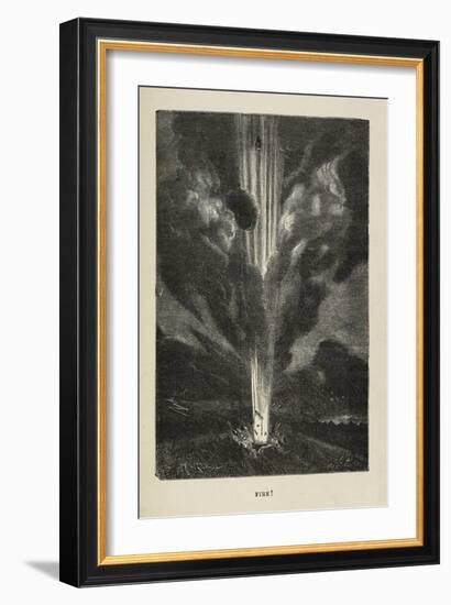 Fire-Jules Verne-Framed Giclee Print