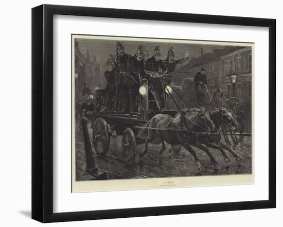 Fire-Richard Caton Woodville II-Framed Giclee Print