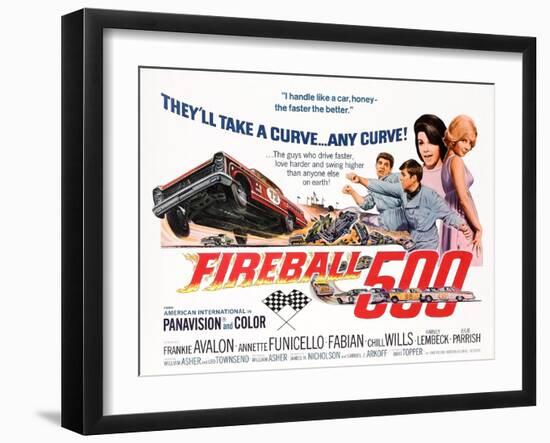 Fireball 500-null-Framed Art Print