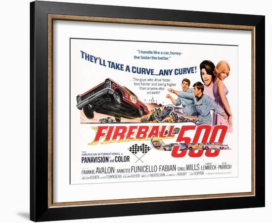 Fireball 500-null-Framed Art Print
