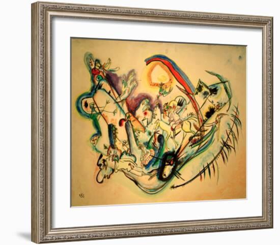 Firebird, 1916-Wassily Kandinsky-Framed Giclee Print