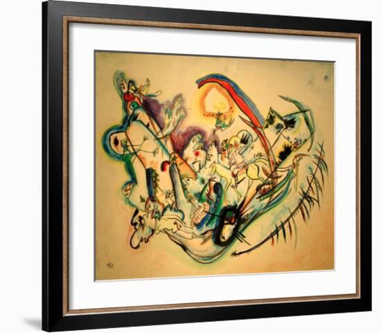 Firebird, 1916-Wassily Kandinsky-Framed Giclee Print