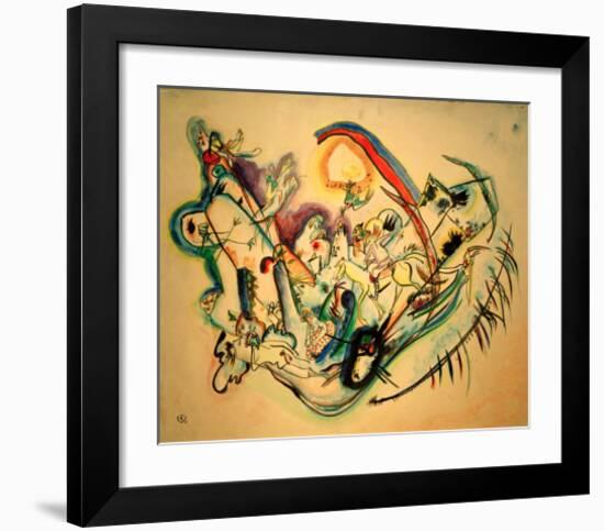 Firebird, 1916-Wassily Kandinsky-Framed Giclee Print