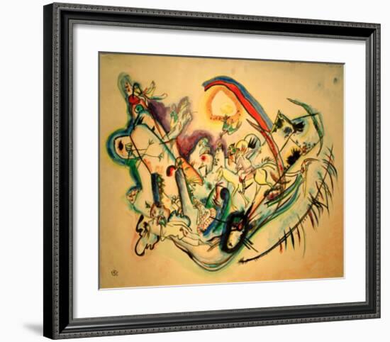 Firebird, 1916-Wassily Kandinsky-Framed Giclee Print