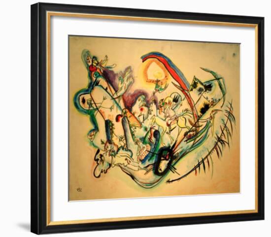Firebird, 1916-Wassily Kandinsky-Framed Giclee Print