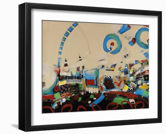 Firecracker-Pamela A. Johnson-Framed Giclee Print