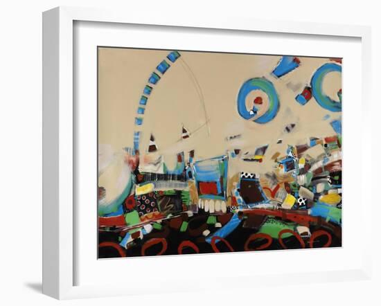 Firecracker-Pamela A. Johnson-Framed Giclee Print