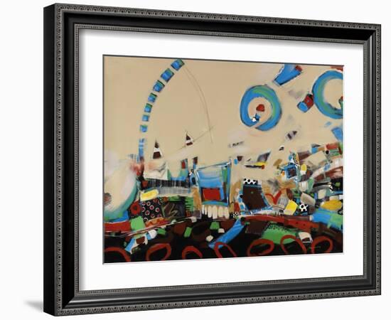 Firecracker-Pamela A. Johnson-Framed Giclee Print