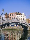 Halfpenny Bridge and River Liffey, Dublin, Ireland/Eire-Firecrest Pictures-Photographic Print