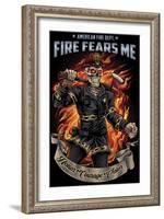Firefighter Template-FlyLand Designs-Framed Giclee Print