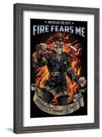 Firefighter Template-FlyLand Designs-Framed Giclee Print
