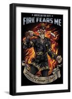 Firefighter Template-FlyLand Designs-Framed Giclee Print