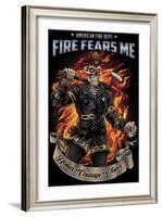 Firefighter Template-FlyLand Designs-Framed Giclee Print
