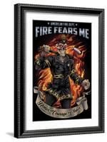 Firefighter Template-FlyLand Designs-Framed Giclee Print