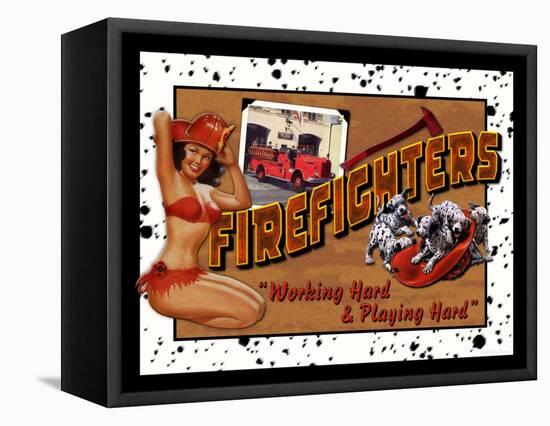 Firefighter-Kate Ward Thacker-Framed Premier Image Canvas