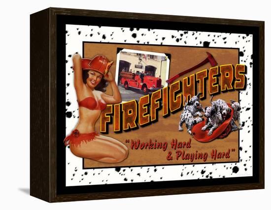 Firefighter-Kate Ward Thacker-Framed Premier Image Canvas
