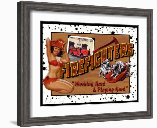 Firefighter-Kate Ward Thacker-Framed Giclee Print