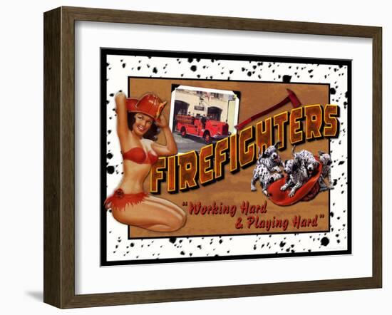 Firefighter-Kate Ward Thacker-Framed Giclee Print