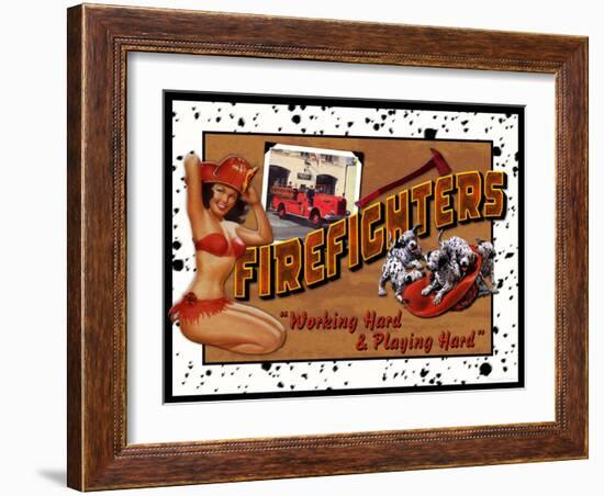 Firefighter-Kate Ward Thacker-Framed Giclee Print