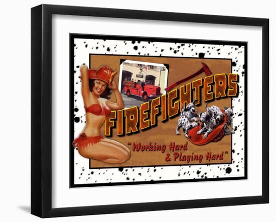 Firefighter-Kate Ward Thacker-Framed Giclee Print