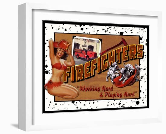 Firefighter-Kate Ward Thacker-Framed Giclee Print