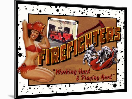 Firefighter-Kate Ward Thacker-Mounted Giclee Print