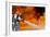 Firefighters Combat a Jp-8 Jet Fuel Fire-null-Framed Photographic Print