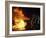 Firefighters Extinguishing a Simulated Battery Fire-Stocktrek Images-Framed Photographic Print