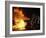 Firefighters Extinguishing a Simulated Battery Fire-Stocktrek Images-Framed Photographic Print