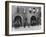 Firefighters Posing in Front of their Firehouse-Allan Grant-Framed Photographic Print