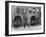 Firefighters Posing in Front of their Firehouse-Allan Grant-Framed Photographic Print