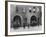 Firefighters Posing in Front of their Firehouse-Allan Grant-Framed Photographic Print