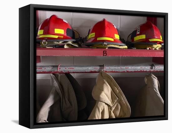 Firefighting Gear-null-Framed Premier Image Canvas