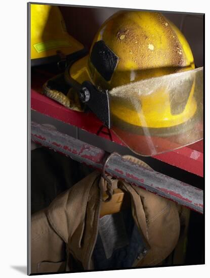 Firefighting Gear-null-Mounted Photographic Print