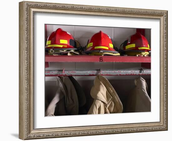 Firefighting Gear-null-Framed Photographic Print