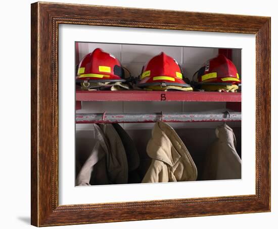 Firefighting Gear-null-Framed Photographic Print