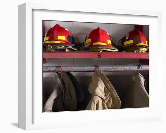 Firefighting Gear-null-Framed Photographic Print