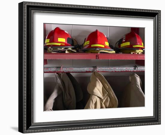 Firefighting Gear-null-Framed Photographic Print